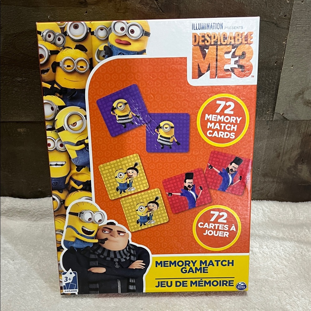 Despicable Me 3 Memory Match Game
